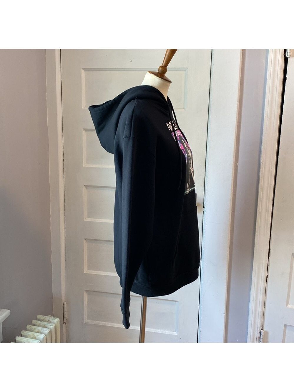 Tupac Poetic Justice Black Hooded Sweatshirt, Size M - Picture 12 of 15